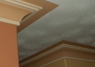 Huttons Crown Moulding shades of brown 021 Hutton’s Interior Decorating